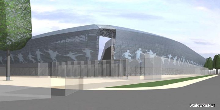 Tak mógł wyglądać stadion MOSiR w Stalowej Woli według wizji architektów z Krakowa.