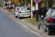 Do zdarzenia doszło na ulicy Popiełuszki naprzeciwko ZUS-u.