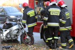 Całe szczęście nikt nie ucierpiał. Motocyklista doznał jedynie licznych otarć. Zdarzenie zostało zakwalifikowane jako kolizja.