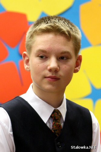 Wojciech Nalepa uzyskał w ubiegłym roku szkolnym średnią ocen 6.0.