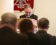 Debatę mieszkaniową poprowadził radny Jan Sibiga, vice przewodniczący Rady Miasta.