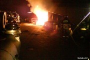 Do pożaru doszło 30 kwietnia po godz. 21:00, gdzie wcześniej pracownicy firmy aluminiowej oczyszczali elementy odlane z magnezu.