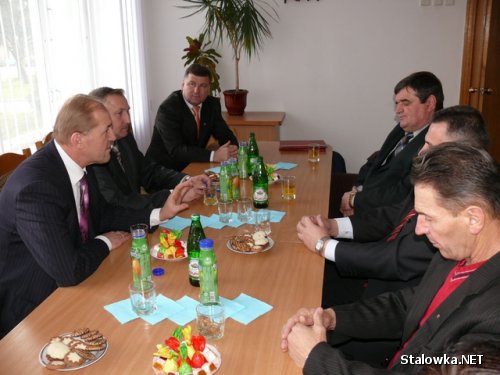 Wizyta przedstawicieli powiatu stalowowolskiego na Ukrainie.