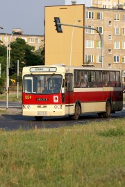 Autobus Zakładu Miejskiej Komunikacji Samochodowej w Stalowej Woli.