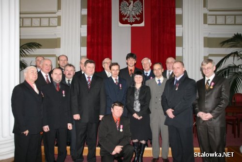 Pracownicy ZMKS zostali odznaczeni Medalami za Długoletnią Służbę. Wręczono też Srebrny Krzyż Zasługi.