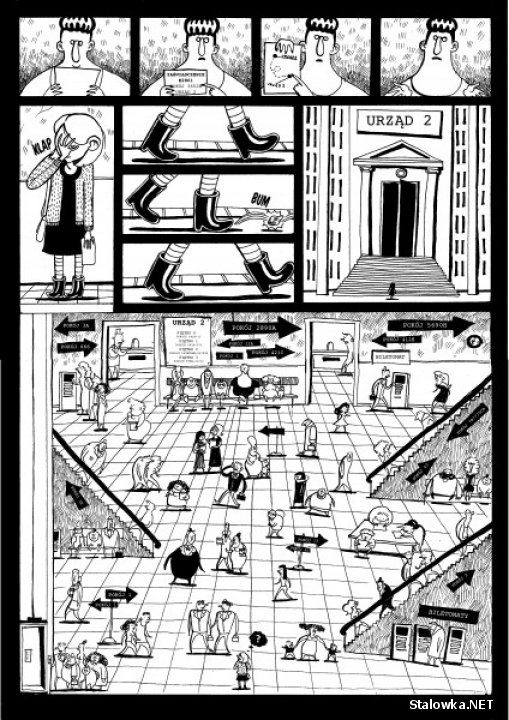 Zwycięski komiks Nikoli Kucharskiej w trzech częściach.