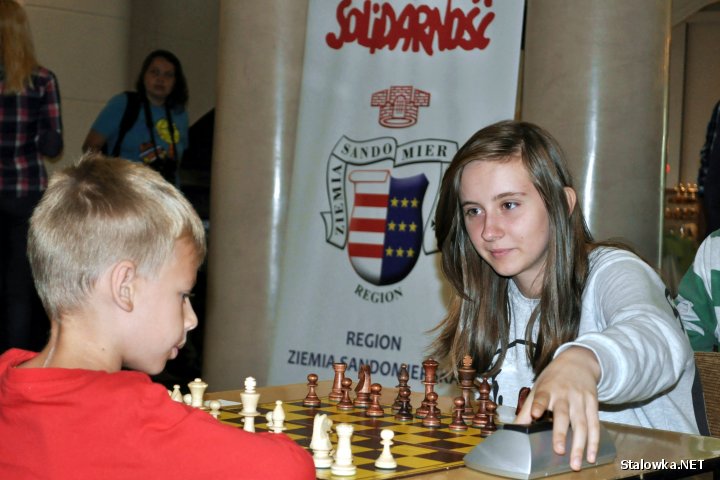 Najmłodszy uczestnik tegorocznego turnieju szachowego Solidarności ma zaledwie 7 lat.