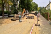 Opóźniają się prace związane poprawą odwodnienia terenu między ul. Popiełuszki a ul. Floriańską w Stalowej Woli.