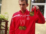 Damian Lebioda jako jedyny reprezentant w lekkoatletce z Podkarpacia zdobył trzy medale: złoty na 400 m oraz dwa brązowe: na 200 m i w sztafecie 4x400m.