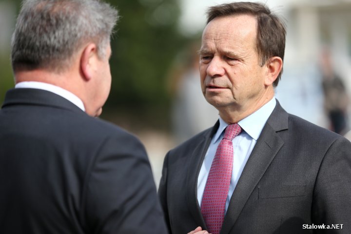 Rozbudowa drogi wojewódzkiej nr 855 Olbięcin - Zaklików - Stalowa Wola nie przebiegała w najlepszej atmosferze.