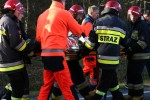 Na miejsce wezwano policjantów ze stalowowolskiej drogówki, którzy razem z policyjnymi technikami wyjaśnią szczegółowo okoliczności wypadku.