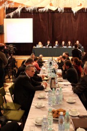 Komisja Dialogu Społecznego w Spółdzielczym Domu Kultury w Stalowej Woli.