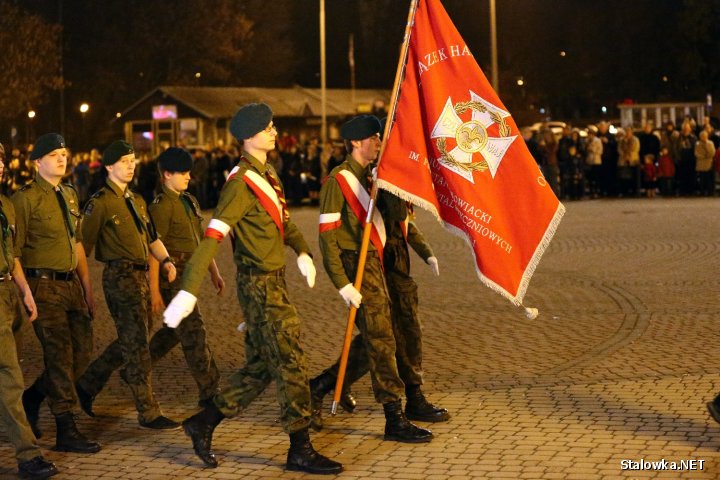 Wieczornica 2014 na Placu Piłsudskiego w Stalowej Woli.