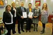 ZSP nr 1 w Stalowej Woli podpisał porozumienie o współpracy z Sądem Okręgowym w Tarnobrzegu.