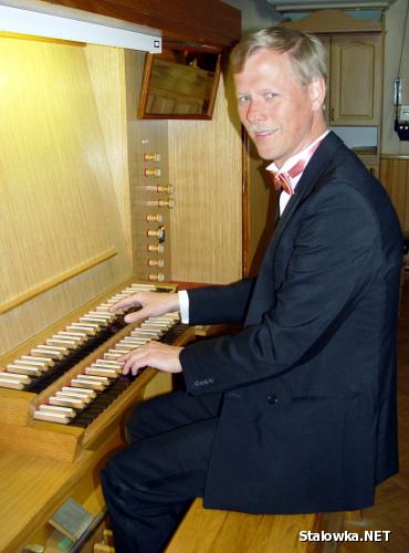 Szwedzki wirtuoz organów Per Ahlman przy rozwadowskich organach