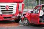W wyniku wypadku przez blisko trzy godziny skrzyżowanie ulic Sandomierskiej z Brandwicką było zablokowane.