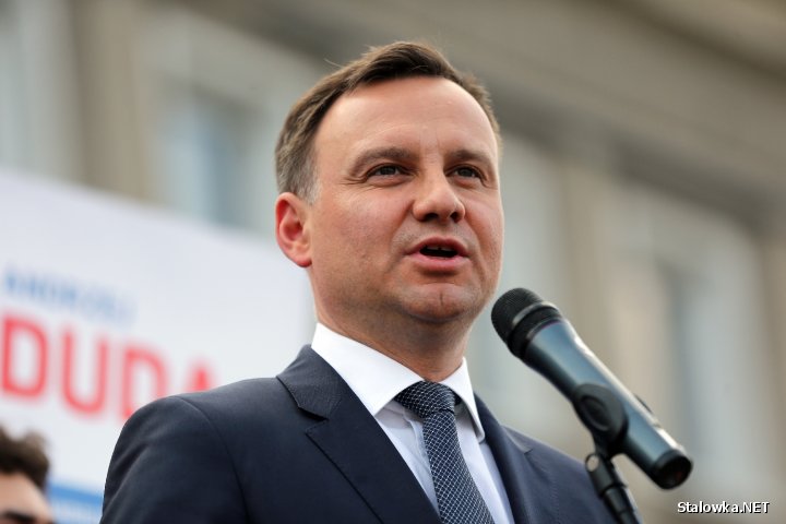 Andrzej Duda (PiS) w Stalowej Woli.