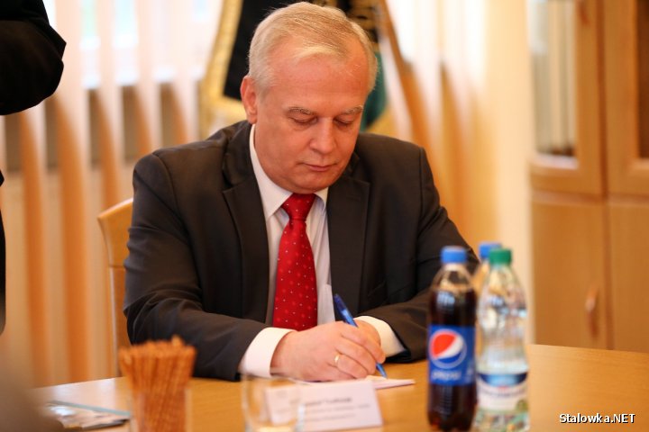 Spotkanie z Sekretarzem Stanu w Ministerstwie Skarbu Państwa Zdzisławem Gawlikiem.