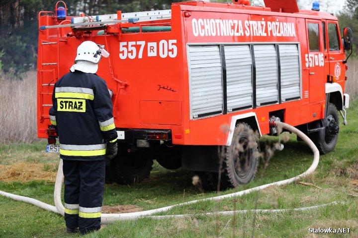 Bojanów: pożar udało się opanować dzięki współdziałaniu służb ratunkowych.
