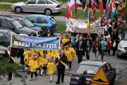 Ulicami Stalowej Woli przeszedł dziś piąty Stalowowolski Marsz dla Życia i Rodziny.