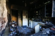 Spaleniu uległa cała kuchnia wraz z jego wyposażeniem. Straty oszacowano na około 50 tys zł.