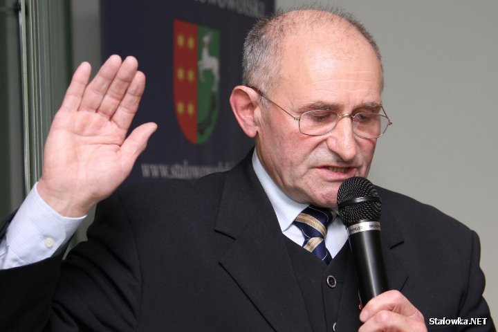 Stanisław Anioł, prezes Katolickiego Klubu Sportowego Victoria oraz radny powiatu stalowowolskiego.