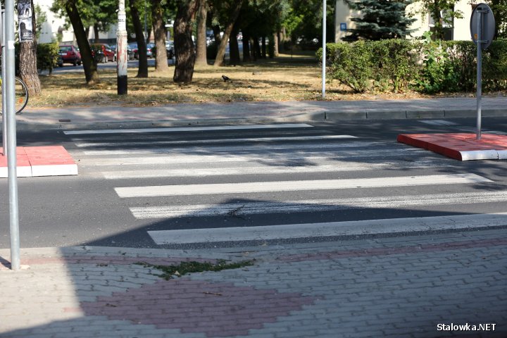 Azyl drogowy to niewielka wysepka na środku jezdni, wybudowana w celu ułatwienia pieszym bezpiecznego przekraczania ulicy. 