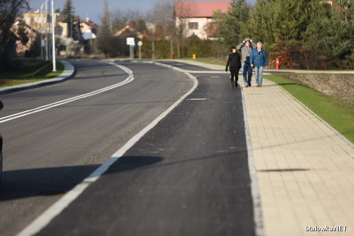 Ulice Przemysłowa i Przemysłowa - Boczna w Stalowej Woli oddane do użytku mieszkańcom.