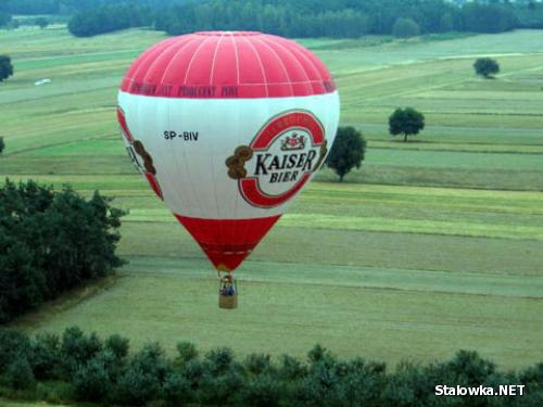 Lot balonu SP-BIV Kaiser - pil. Witold Walawski (Aeroklub Stalowowolski)