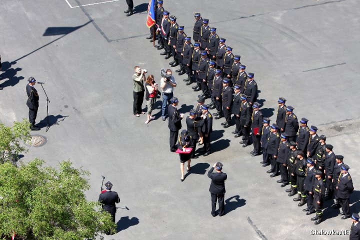 Dzień Strażaka w Komendzie Powiatowej Państwowej Straży Pożarnej w Stalowej Woli.