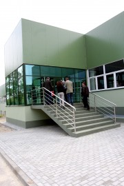 Inkubator powstaje na miejscu byłej centralnej stołówki Huty Stalowa Wola.