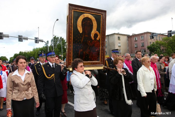 Peregrynacja Jasnogórskiej Matki Bożej w Stalowej Woli.