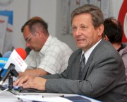 Piotr Kos, członek Związków Zawodowych Solidarności PKP.