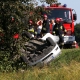 Stalowa Wola: Wypadek na krajowej 77: Dachowało auto. 3 dzieci w szpitalu