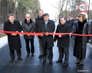 Przecięcie wstęgi zakończyło inwestycję polegającą na modernizacji ulicy Bojanowskiej.