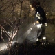Stalowa Wola: Spaliła się altanka na działkach w Rozwadowie