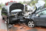 W niedzielę, 2 maja 2010 r. po godz. 18:00 na drodze krajowej nr 77 doszło do wypadku drogowego. W czołowym zderzeniu ucierpiała rodzina z dwójką dzieci.