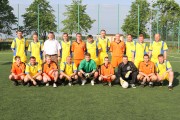 W meczu piłki nożnej udział wzięła drużyna Kolejarzy oraz Starostwa Powiatowego.